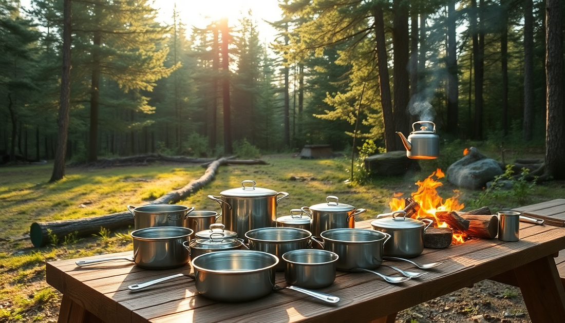 Elevate Your Outdoor Cooking with the Best Camping Cookware Sets