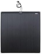 LensunSolar Flexible Solar Panel 200W 12V ETFE 9BB,44in x 35.6in Semi-Flexible Bendable Mono Solar Panel 200 Watt for RV Van Roof TopCamping Home Boat Marin