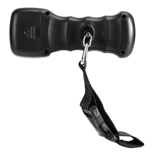 Digital Luggage Scale, 50kg 110lb Electronic Weighing Luggage Scale with LCD Display Portable Travel Hanging Baggage Scale Handheld Digital Suitcase Weight Scale