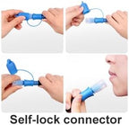 Insulated Hydration Backpack Pack with 3L BPA Free Leak Proof Water Bladder, Large Storage Lightweight Hiking Daypack with Waist Pouches & Cooler Layer, for Running, Biking, Camping, Festival