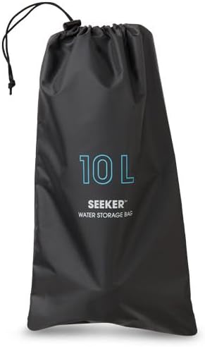HydraPak Seeker - Collapsible Camping Water Storage (2L, 3L, 4L, 6L, 10L) - BPA & PVC Free, Hydration Reservoir Bag, Leak Proof