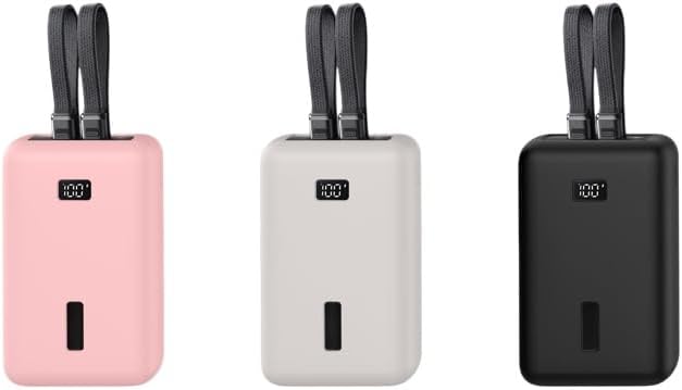 for Anker Zolo 20000mAh 30W Case - Soft Silicone Protective Cover, Drop-Resistant Power Bank Sleeve, Anti-Slip Portable Charger Skin for Travel Daily Use (Pink)