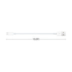 2 Pack 10FT Carplay Car Cable USB A to USB C Cable for iPhone 16E 15 16/16 Pro 16 Max/16 Plus, iPad 10th Gen, iPad Pro 12.9/11, iPad Air 5/4th, Mini 6th Gen, AirPods Pro (2nd) Charger Cord Replacement