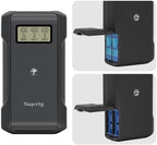 Suptig Power Bank with Battery Charger, 10,000mAh Battery Pack Charger Box Compatible for Gopro Hero 12, Hero 11, Hero 10, Hero 9, Hero 8, Hero 7, Hero 6, Hero 5.