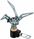 Fire-Maple FMS-300T Ultralight Titanium Backpacking Camping Gas Stove | 2600W Pocket Backpacking Cooking Folding Burner | Outdoor Trekking Hiking Fishing (Black)