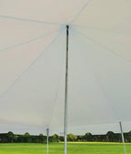 Party Tents Direct 20'x40' Weekender Canopy Pole Tent - Easy Up Canopy Tent with 160 Person Capacity - Outdoor Canopies for Parties, Weddings, & Events (Yellow/White Top)