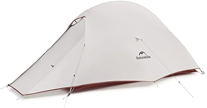 Naturehike 2024 Cloud up Pro Tent, Upgrade Ultralight Tents,1.23kg/2.7lbs,Double 1 Person Tent,for Cycle Camping,Backpacking,Hiking,Self-Standing, Construction,Easy Set up