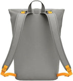 Db Journey Essential Backpack - Lightweight, Durable Rolltop Backpack with Laptop Compartment for Work, and Gym, Travel Backpack with Roller Bag Attachment, 12L - Sand Gray