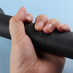 Camping Hammer Heavy Duty with Tent Stake Remover, 12.6" Steel Tent Hammer - Rubber Covered Handle Tent Mallet with Holding Strap (Black)