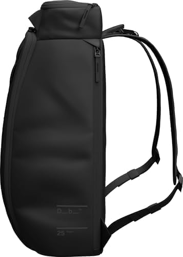 Db Journey The Hugger Backpack - Durable Travel Backpack with Laptop Compartment & Pockets for Work, Luggage Backpack with Roller Bag Hook Up System, 20L - Blackout