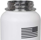Tactical Pro Supply 32 oz. Patriotic Water Bottles | Decorated in the USA | Made with Premium Stainless Steel Material | Double Wall Vacuum Water Bottle Insulated