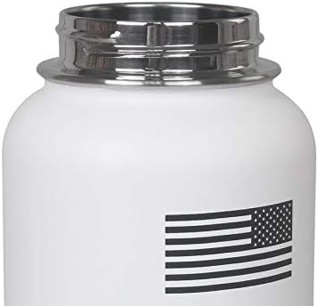 Tactical Pro Supply 32 oz. Patriotic Water Bottles | Decorated in the USA | Made with Premium Stainless Steel Material | Double Wall Vacuum Water Bottle Insulated