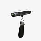 Portable Luggage Scale, Portable Luggage Scale, Electronic Scale, Travel Bag, Hand Held Scale, Hanging Scale(White)