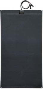 LensunSolar Flexible Solar Panel 125W 12V ETFE,42.9in x 23.2in Semi-Flexible Bendable Mono Solar Panel High Efficiency 125 Watt for RV Van Roof TopCamping Home Boat Marin