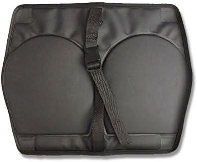 Skwoosh Canoe Gel Cushion with Comfortable Breathable Mesh Fabri with Tie Down Straps | Suitable for All Canoe Styles and Makes | Made in USA