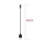 [2-Pack] 3.3FT Smart Watch Charger Magnetic USB Charging Cable for Letsfit Willful YAMAY VeryFitPro SW023 ID205L SW021 ID205U ID205S SW025 Uwatch 3S 3 2 2S