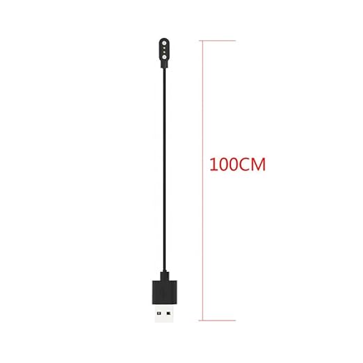 [2-Pack] 3.3FT Smart Watch Charger Magnetic USB Charging Cable for Letsfit Willful YAMAY VeryFitPro SW023 ID205L SW021 ID205U ID205S SW025 Uwatch 3S 3 2 2S