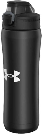 Under Armour 18oz Stainless Steel Water Bottle, Vacuum Insulated, Self Draining Protective Cap, Leak Proof, For Kids & Adults, All Sports, Gym