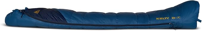 Kelty Cosmic 20 Down Mummy Sleeping Bag for Backpacking, Campers, 550 Fill Power, Recycled Fabrics with PFAS-Free DWR, Designed in Sunny Colorado,