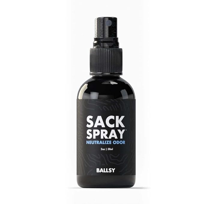 Ballsy Nuts About You Sack Pack, Men's Fresh Kit, Gift for Valentine's Day, Includes Ballwash, Sack Spray and NutRub, Forest & Fields