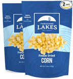 Thousand Lakes Freeze Dried Vegetables - Sweet Corn 2-pack 3.6 ounces (7.2 ounces total) | 100% Whole Sweet Corn Kernels