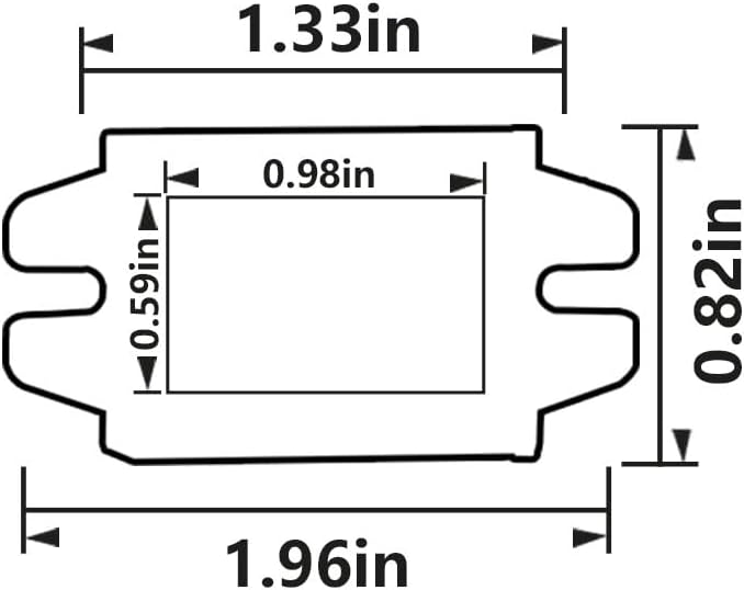 5Pcs 12V to 6V Car Power Voltage Converter DC 9V-22V 12V to 6V Buck Voltage 3A 18W Waterproof DC Step Down Volt Module Power Supply Board Compatible with Car Vehicle Automotive LED Display Radio