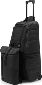 Db Journey Essential Backpack - Travel Backpack with Laptop Compartment for Work, and Gym, Lightweight, Roller Bag Attachment, 12L - Black Out