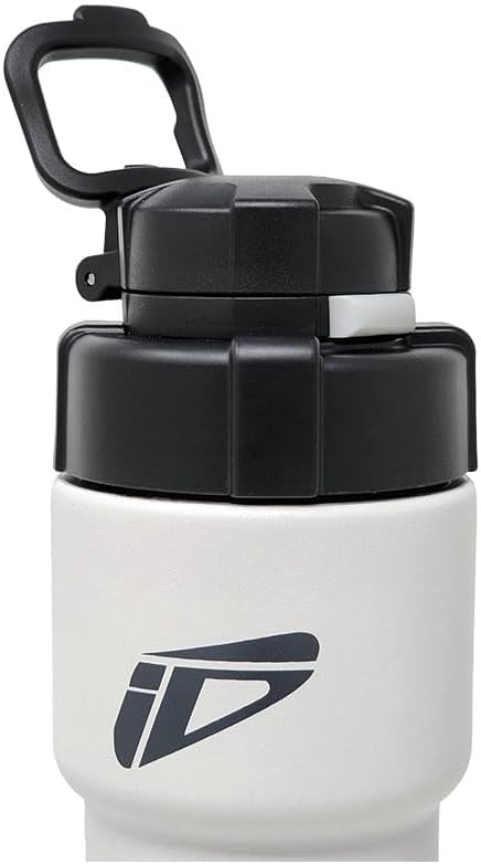 Speedfil Speedflask 21 oz. Vacuum Insulated Stainless Steel Cycling Sports Water Bottle with NEW Bounce Back Lid 2.0 (White)