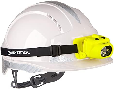 Nightstick XPR-5554G Intrinsically Safe USB Dual-Light Headlamp, Green