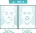 Muvex Nasal Strips – Extra Strong Anti-Snoring Nose Strips for Sleeping & Sports | Wide Fit | Sweat-Resistant | Hypoallergenic | 30 Count