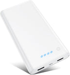 Portable Charger Power Bank 26800mah,Ultra-High Capacity Safer External Cell Phone Battery Pack,2 USB Output High Speed Charging Power bank Compatible with iPhone 16/15/14/13/12 Samsung Android-White
