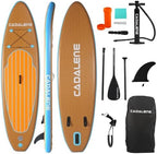 Inflatable Stand Up Paddle Board with SUP Accessories, Anti-Slip EVA Deck,10’ Family-Friendly Inflatable Paddle Boards for Adults & Youth of All Skill Levels