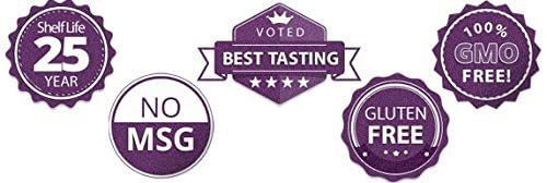 Numanna Family Pack Bucket 5,184 Servings 36-Months Emergency Meal Kit | Easy-to-Prepare, Non-GMO Freeze-Dried Survival Food | Everyday Meals in Resealable Pouches | Made in USA | 25+ Year Shelf Life