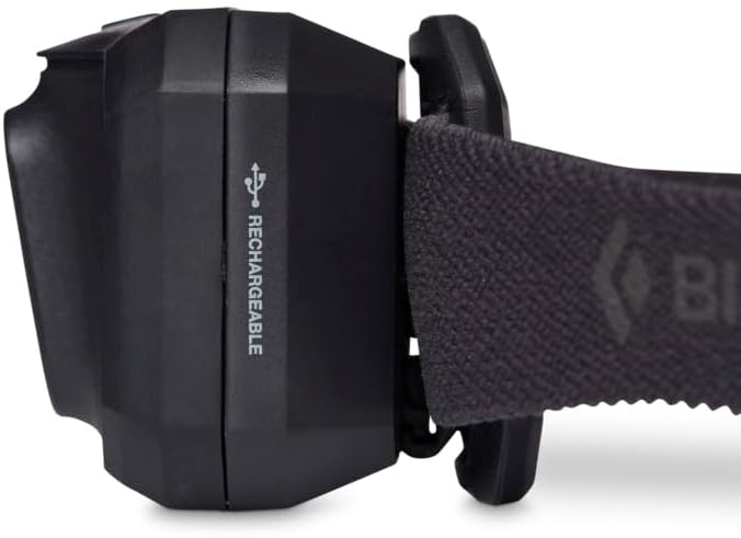 Black Diamond Storm 500-R Headlamp, Black