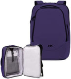 Knack Small Series 2 Laptop Backpack Fits up to 16 Inch Laptops - Knack Bags Carry-On Backpack, TSA Approved, Expandable Travel Backpacks With 2 Day Outfit Capacity, Berry Blue