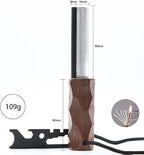 inc. Emergency Fire Starter with Weatherproof Fat Rope Tinder