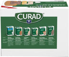 Curad Bulk Variety Pack Assorted Bandages, Flex-Fabric, Waterproof, Plastic, Knuckle, Heavy Duty Bandages (320Count) (Pack of 2)