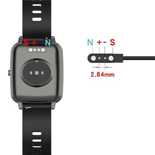 3.3FT Smart Watch Charger Magnetic USB Charging Cable for Letsfit Willful YAMAY VeryFitPro SW023 ID205L SW021 ID205U ID205S SW025 Uwatch 3S 3 2 2S