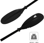 Kayak Paddle - Adjustable 2 Pieces Aluminum Alloy Shaft with Glass Fiber Blade for Surfing,Oar Fishing Easy Packable Travel