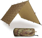 AquaQuest Safari Tarp – Lightweight Waterproof (5,000mm) Seam-Taped Ripstop Rain Fly for Backpacking, Thru-Hiking & Hammock Camping