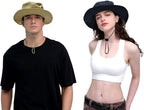 Sun Hats for Men Women Bucket Hat UPF 50+ Boonie Hat Foldable UV Protection Hiking Beach Fishing Summer Safari