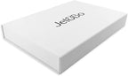 Jet&Bo 100% Pure Cashmere Lite Eye Mask Gray in Gift Box