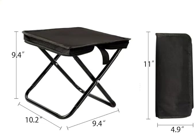 Mini Portable Chair,Collapsible Seat,Ultralight Folding Camping Stool,Foldable Stools Adults.