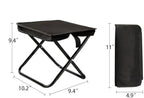 Mini Portable Chair,Collapsible Seat,Ultralight Folding Camping Stool,Foldable Stools Adults.