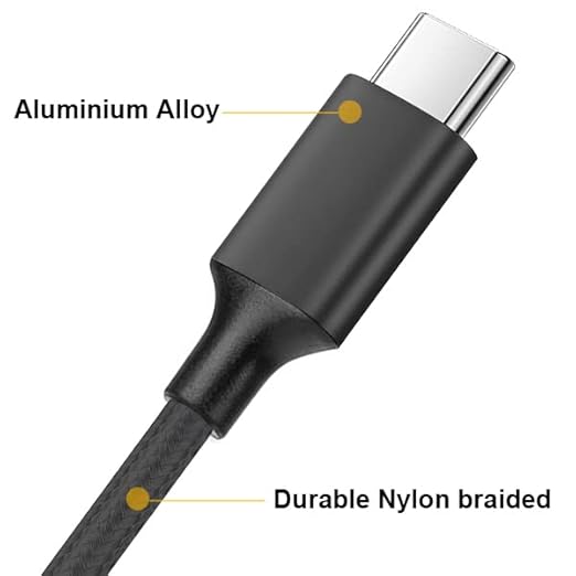 Puxnoin Multi Charging Cable, 4Pack Multi Charger Cable Short 1FT Braided Universal 3 in 1 Multiple USB Cable Charging Cord with Type-C, Micro USB Port Connectors for Cell Phone, Tablets