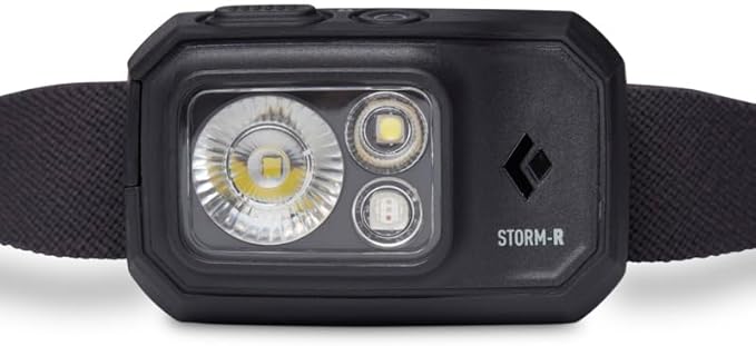 Black Diamond Storm 500-R Headlamp, Black