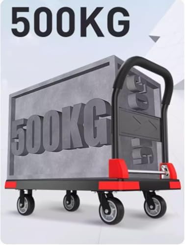 ty Folding Flatbed Trolley Cart with Swivel WheelsPortable Steel Hand Truck for Office Moving Transport and Easy LoadingIdeal Push Cart for Storage and Delivery