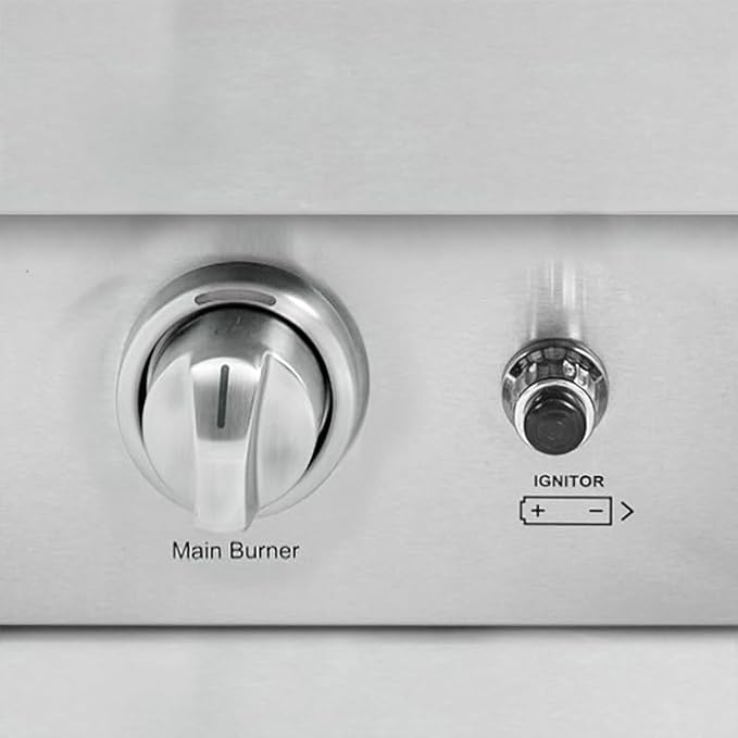 Turbo 32-inch 4-Burner Built-In BBQ Gas Grill - Propane