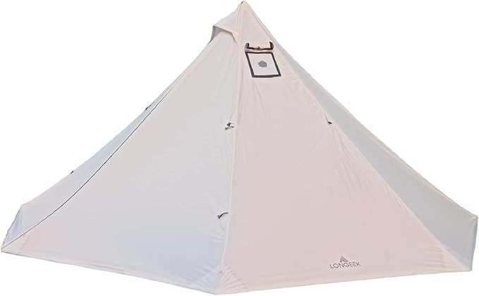 Longeek 2-4 Person Camping Tent 4 Seasons Backpacking Ultralight Easy Up Hot Teepee