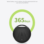 Smart Tag Tracking DeviceTracker Tags, Key Finder Locator with Sound, with Find My(iOS Only), Key Finder Locator with Sound for Luggage, Pet, Wallet, Phone, Kids (Black)